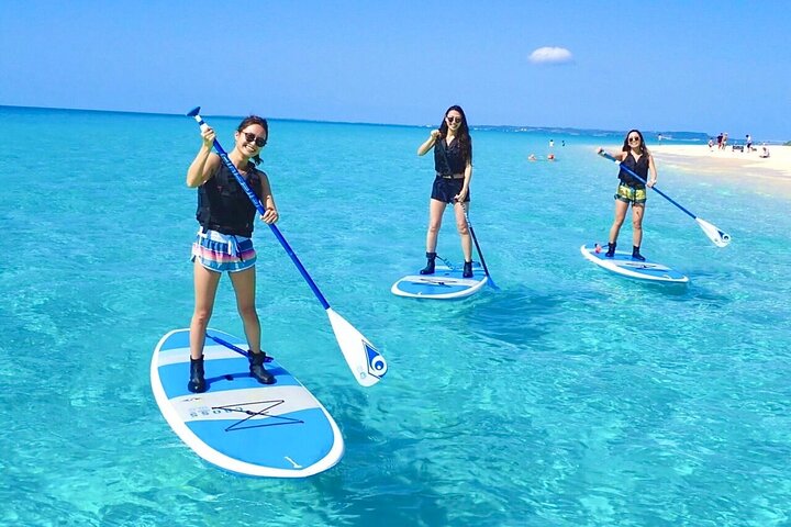 Okinawa Miyako Full Day Sea Turtle Snorkel and SUP or Canoe