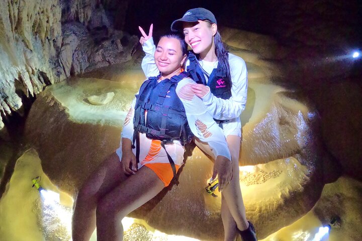 Okinawa Miyako Half Day Pumpkin Cave Caving and Kayaking