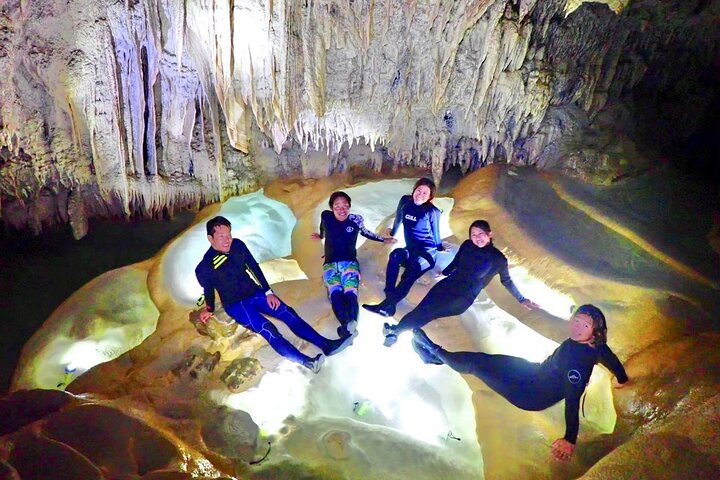 Okinawa Miyako Half Day Pumpkin Cave Caving and Kayaking