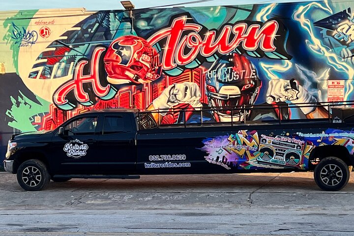 Houston BYOB Party Truck Experience w/Host, Music and Barstops!