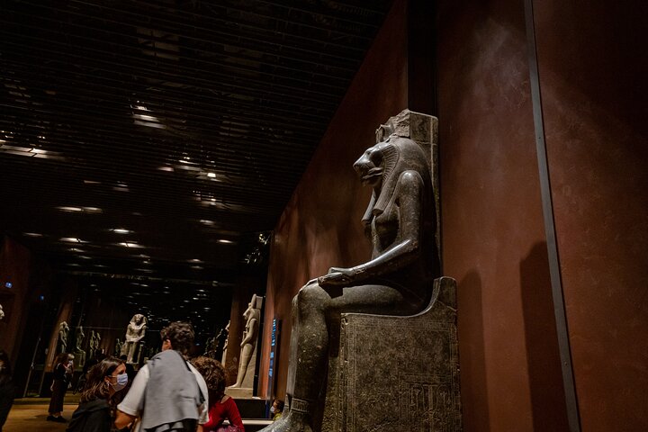 Turin: Egyptian Museum Monolingual Skip-the-Line Guided Mystery Tour,Small group