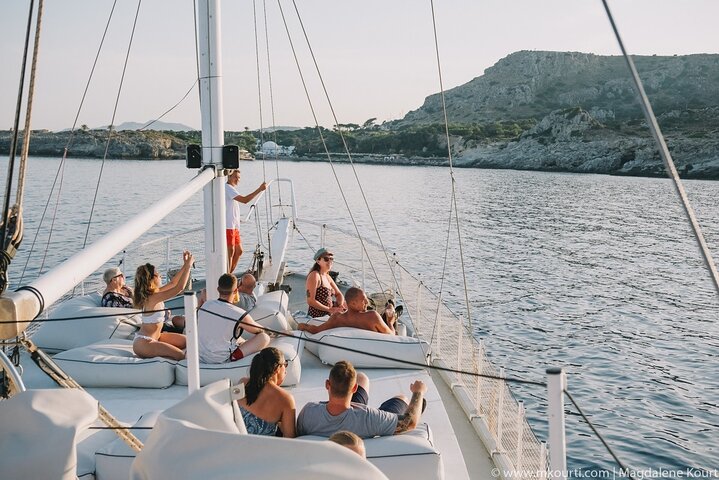 Rhodes Exclusive Swim Cruise Cocktail Open bar & Gourmet Buffet