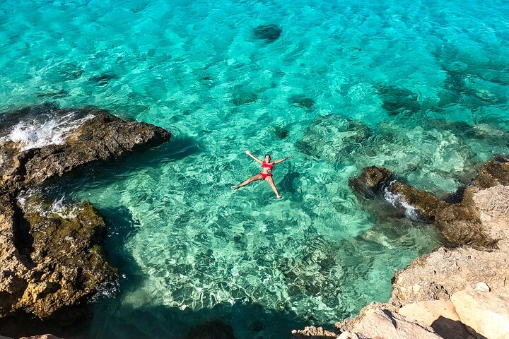 From Sliema: Three Bay Cruise with Lunch and Optional Transfers