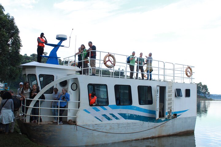 Boat cruise in Twin lakes and Lake Kivu
