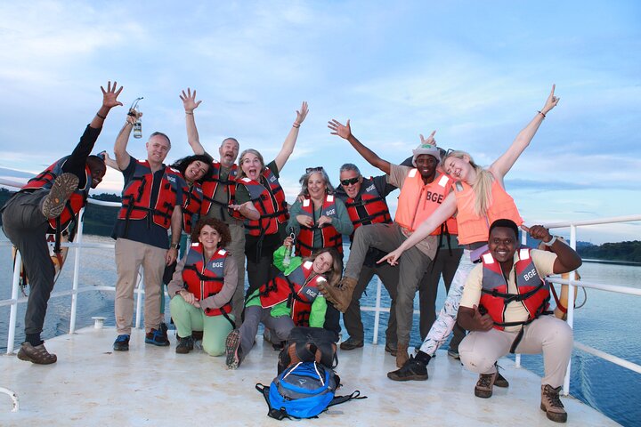 Boat cruise in Twin lakes and Lake Kivu