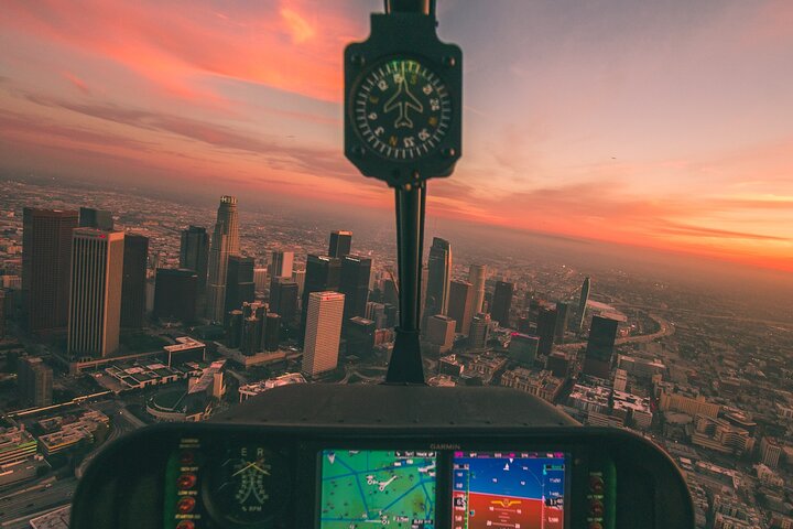Downtown LA Lights: Your Private Sunset and Night Helicopter Tour