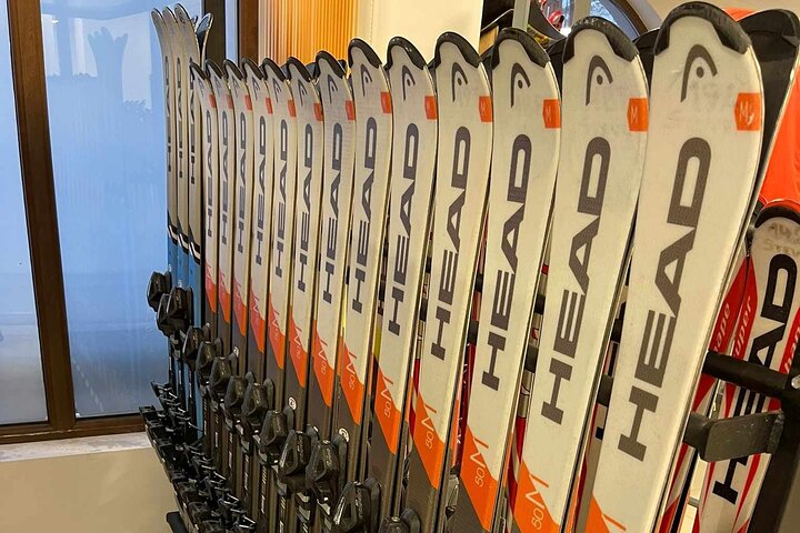 Ski and snowboard equipment in Bansko,Bulgaria
