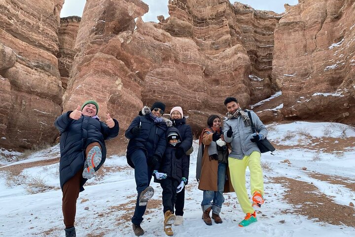 Kolsai, Kaindy lakes & Charyn canyon with Yurt stay and Campfire