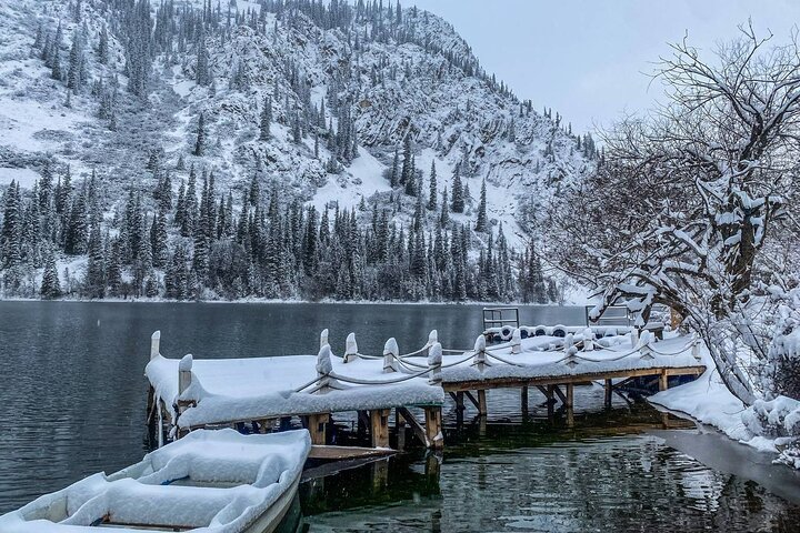 Kolsai, Kaindy lakes & Charyn canyon with Yurt stay and Campfire
