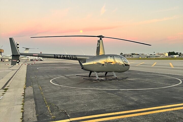 Downtown LA Lights: Your Private Sunset and Night Helicopter Tour