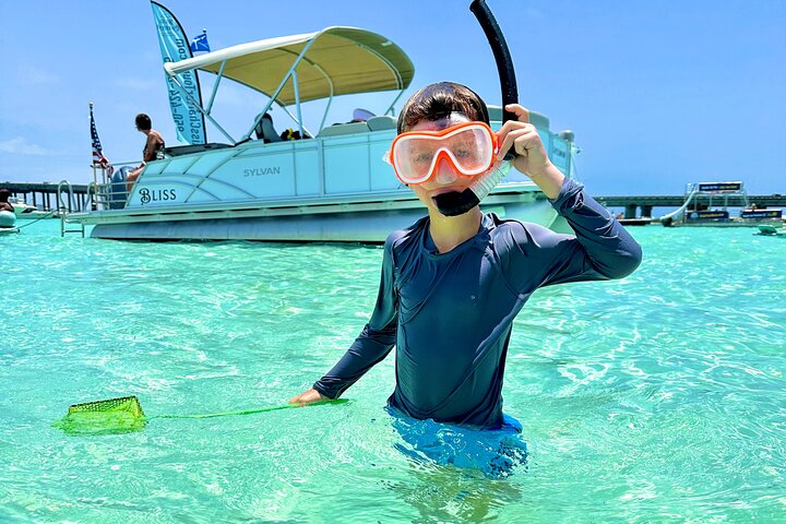 3 Hour Crab Island Tour from Destin Non-Private with Floats