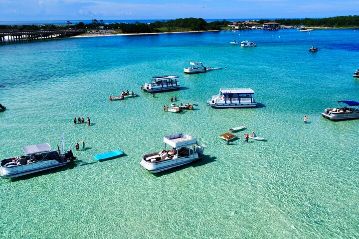 3 Hour Crab Island Tour from Destin Non-Private with Floats