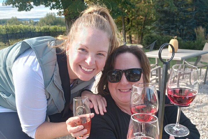 NON-BUS 4 Winery Traverse Wine Tour on Old Mission - ICE COLD AC