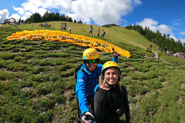Paragliding Tandem with World Champion, Stubaital