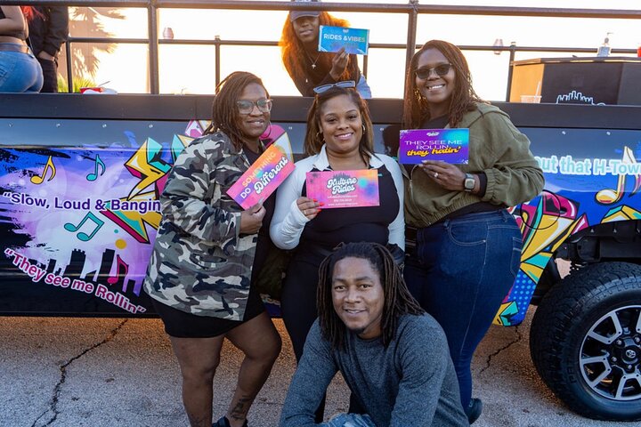 Houston BYOB Party Truck Experience w/Host, Music and Barstops!