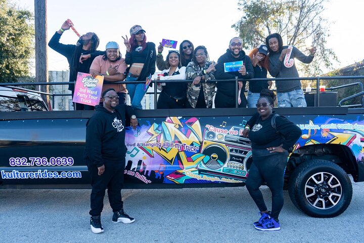 Houston BYOB Party Truck Experience w/Host, Music and Barstops!