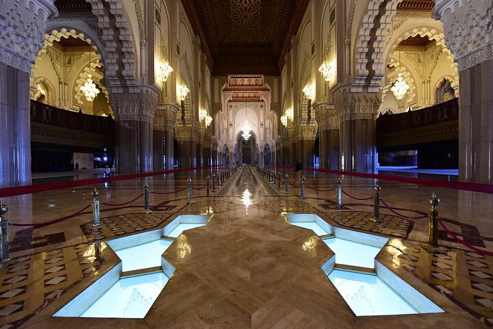 Skip the line Hassan II Mosque guided Tour entry tickets included