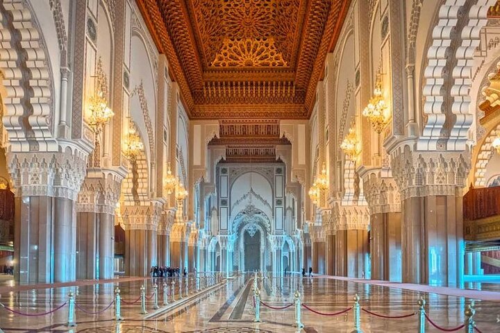 Skip the line Hassan II Mosque guided Tour entry tickets included