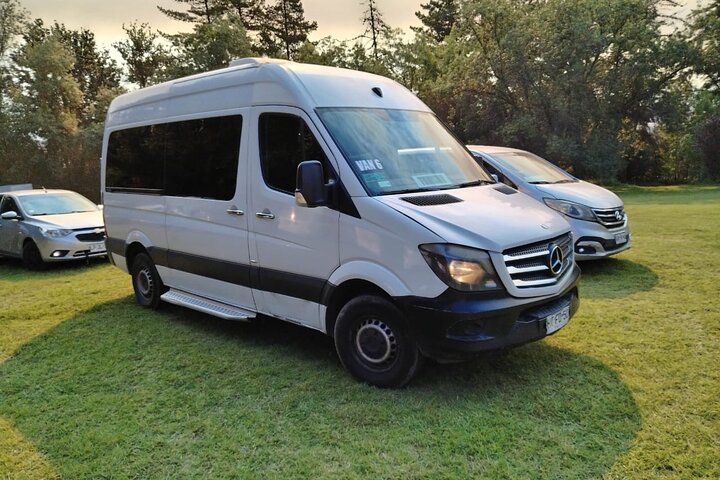 Private group Port San Antonio to Santiago Chile