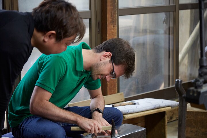 Tin Plate Making Experience in Toyama