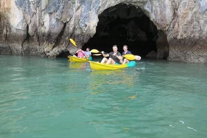 Ko Lanta Half-Day Kayaking 2 Caves Ghost Cave &Talabeng Sea Cave