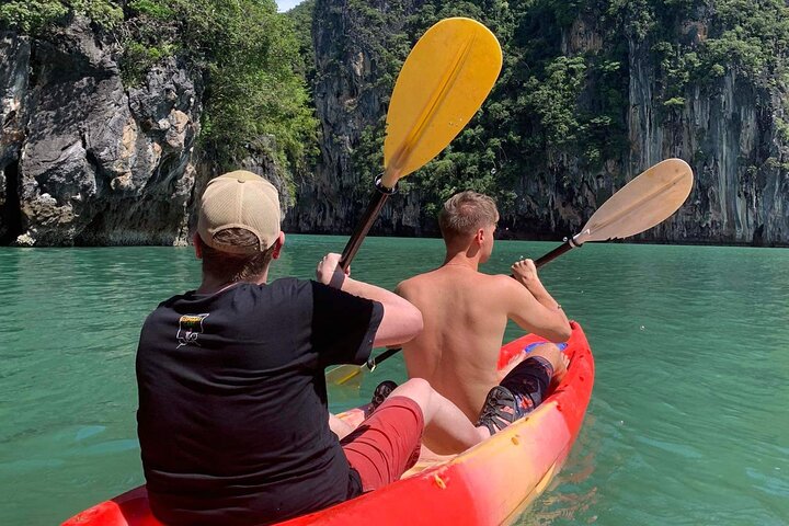 Ko Lanta Half-Day Kayaking 2 Caves Ghost Cave &Talabeng Sea Cave