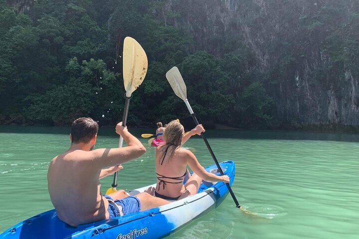 Ko Lanta Half-Day Kayaking 2 Caves Ghost Cave &Talabeng Sea Cave