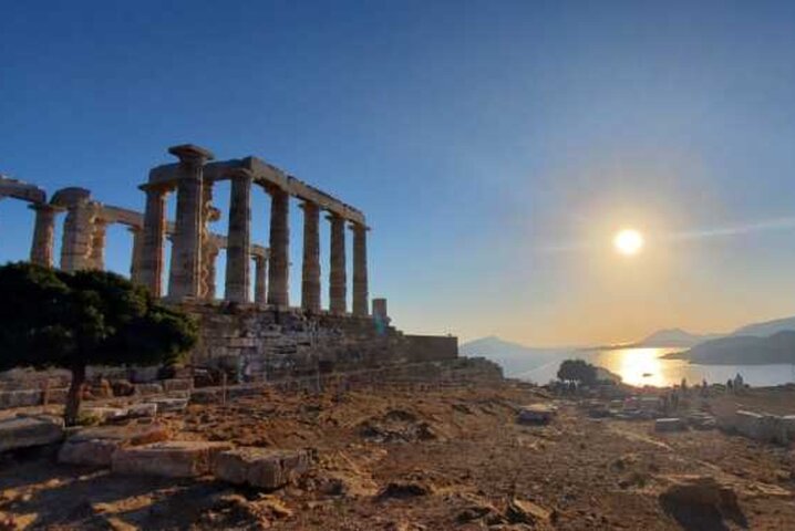 Cape Sounio Temple of Poseidon & Athenian Riviera Tour(+swimming)