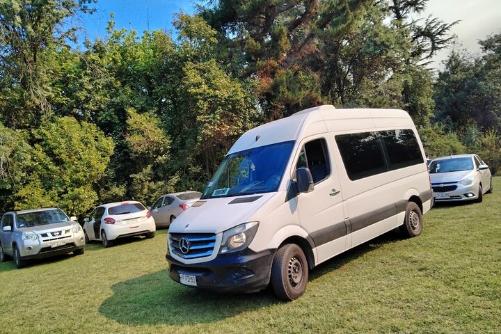 Private group Port San Antonio to Santiago Chile