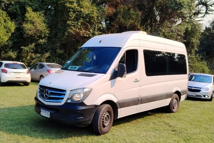 Private group Port San Antonio to Santiago Chile
