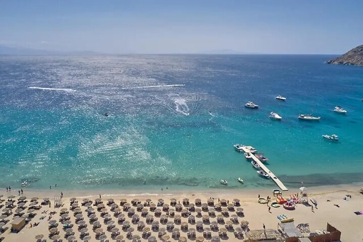 For Cruise Ships: Beach Escape and Free Time in Mykonos Town