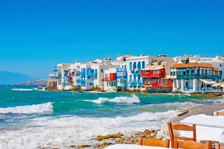 For Cruise Ships: Beach Escape and Free Time in Mykonos Town
