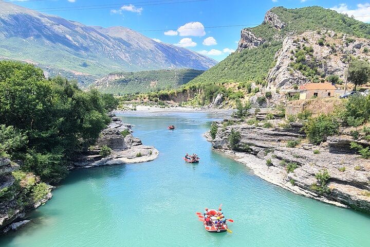 Rafting Tour in Vjosa Wild River National Park