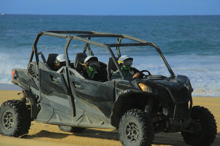 Cabo Migrino Beach & Desert UTV Tour and Tequila Tasting