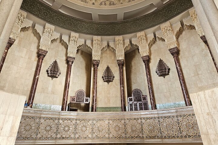 Casablanca Half-day Guided Tour with Hassan II mosque ticket