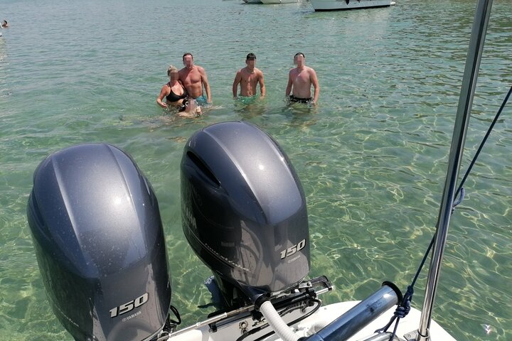 Boat tour, boat party, Dolphin watching, Fishing.