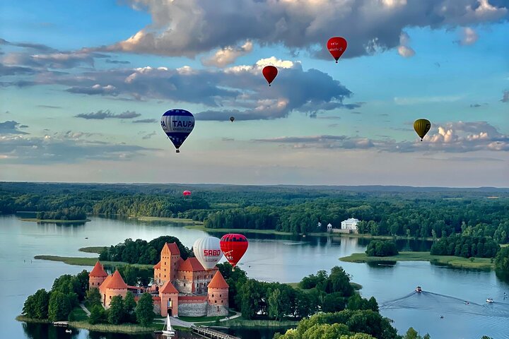 Hot Air Balloon Flight over Vilnius or Trakai