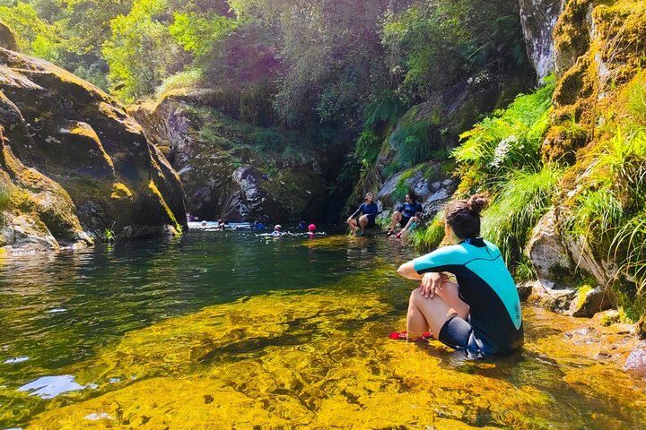 River Trekking/soft canyoning through wild lagoons and Waterfalls