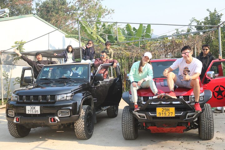 Ha Giang New Model Open Air Jeep 2 Days 1 Night