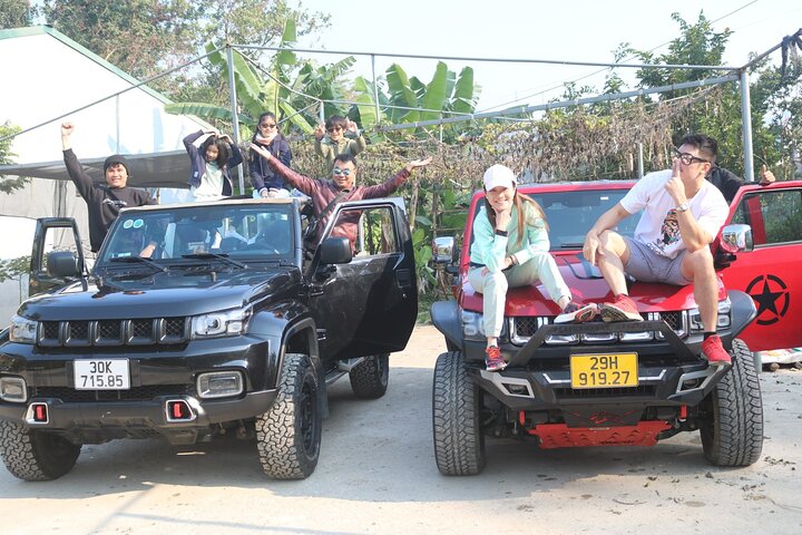 Ha Giang New Model Open Air Jeep 2 Days 1 Night