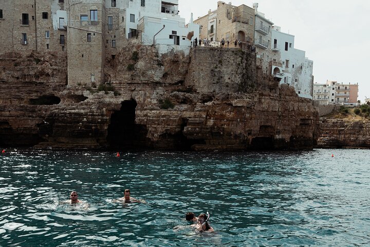 Boat trip to the Polignano a Mare caves