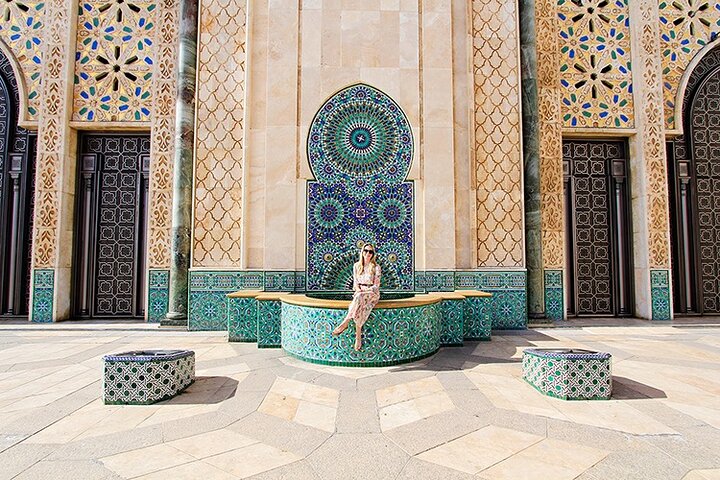 Private Guided Tour of Casablanca Including Mosque Entrance