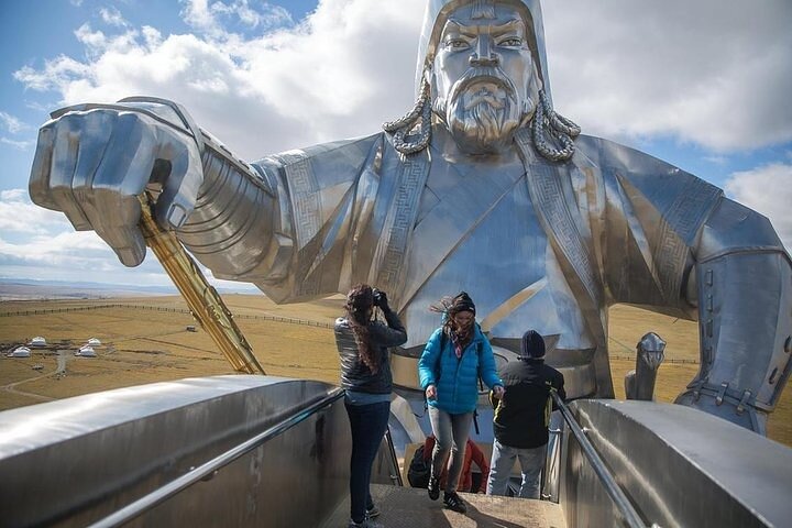 Genghis Khan Statue+Terelj Park+CamelRide+Eagle