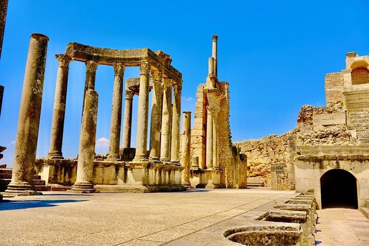 Private Excursion to Testour, Dougga and Bulla Regia from Tunis.