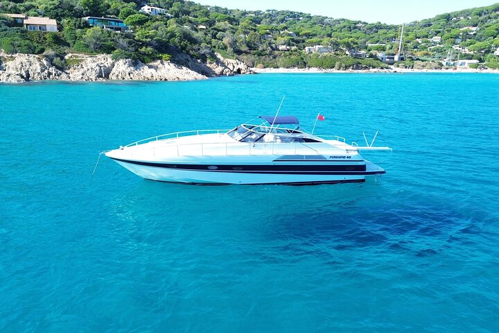 Half Day Private Yacht Charter on our Pershing 40 in Saint Tropez