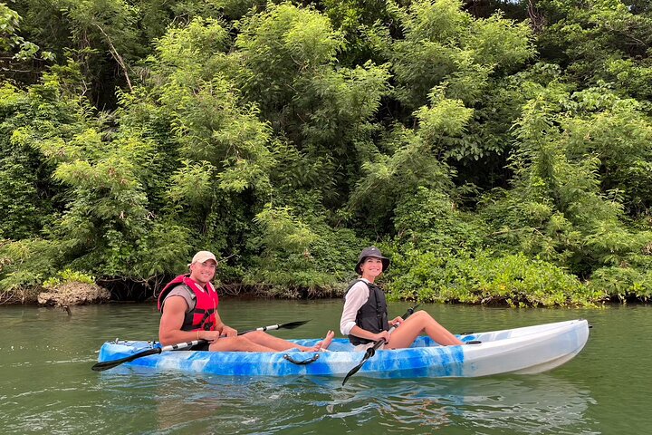 Mangrove Kayak & Sea Fishing Experience in Okinawa