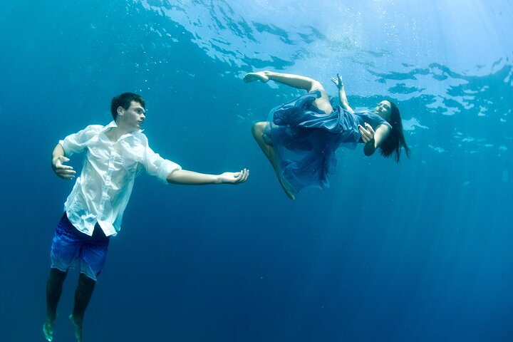 Private Underwater Photography Shoot in Fiji