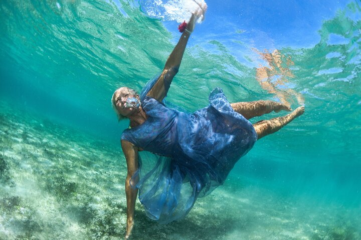 Private Underwater Photography Shoot in Fiji