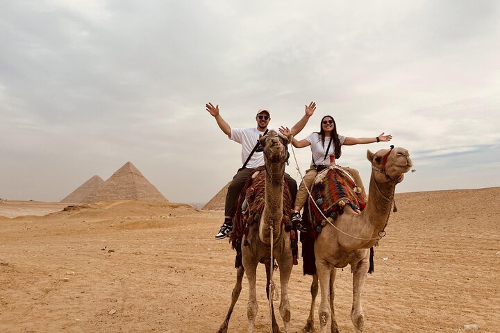 Grand Egyptian Museum Giza Pyramids and Sphinx in Private Tour