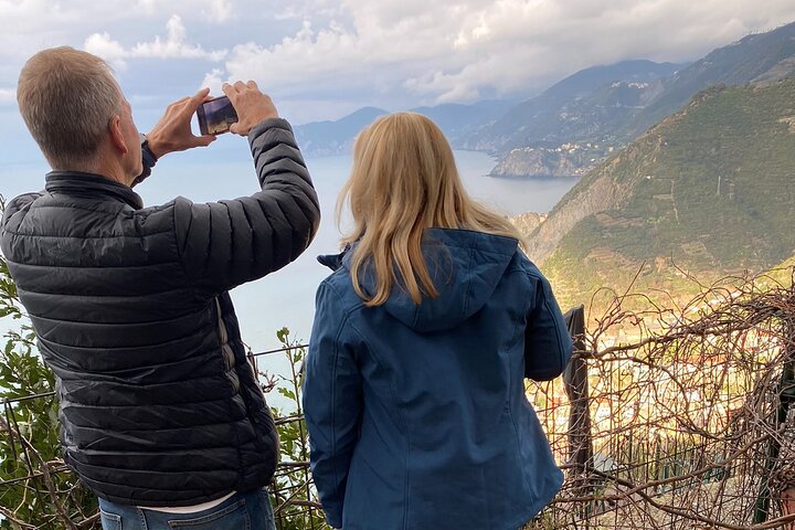 Cinque Terre PrivateTour by van from Lucca, Pisa or LaSpezia Port